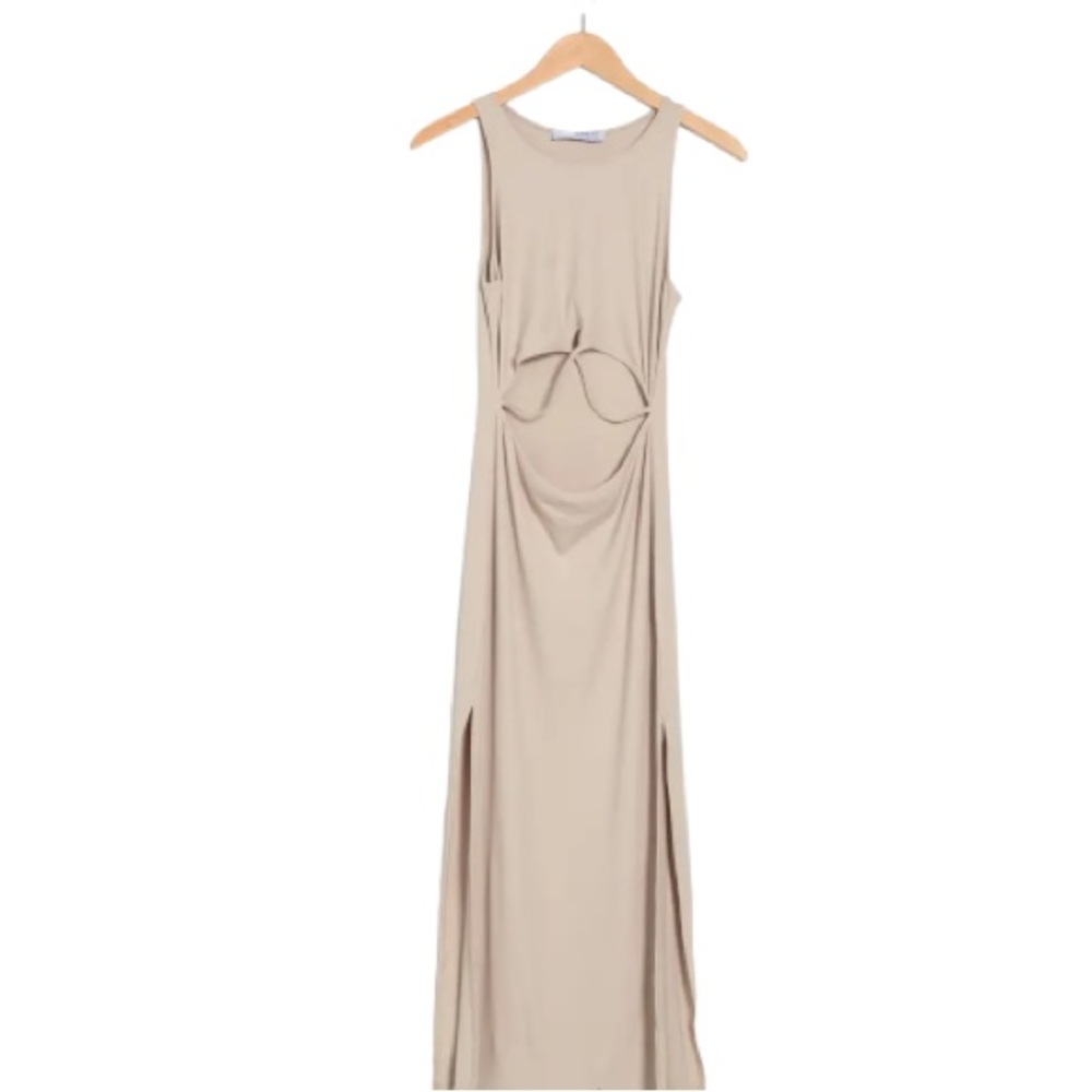 SOPHIE RUE Stone Midi Dress with Cutout